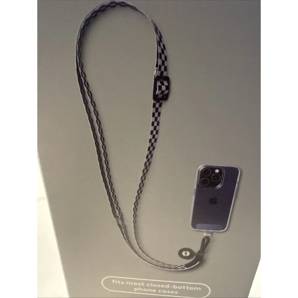 Heyday Artist Series Crossbody Phone Strap Faux Leather 15.75